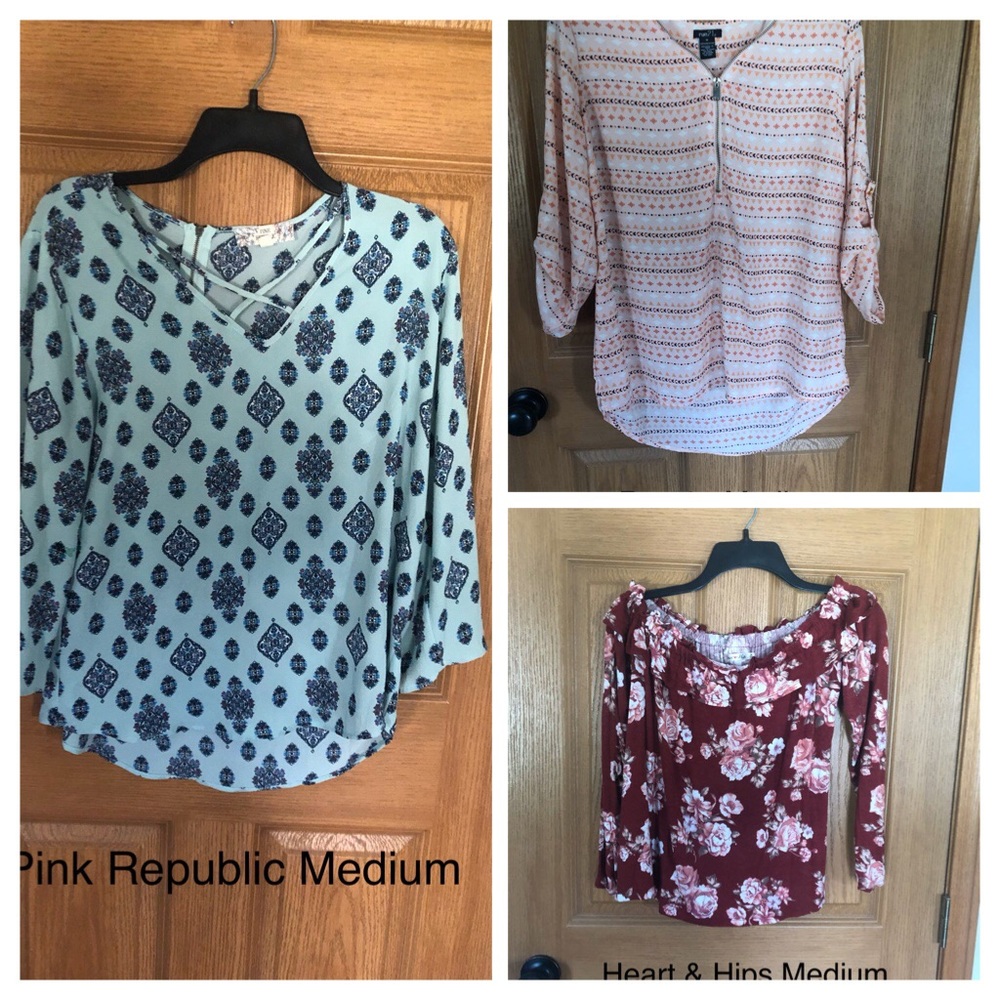 3 Items Juniors Size Medium